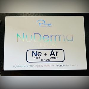 semi newOpen Box Pure Daily Care NuDerma Clinical Skin Therapy & 6 Fusion Wands